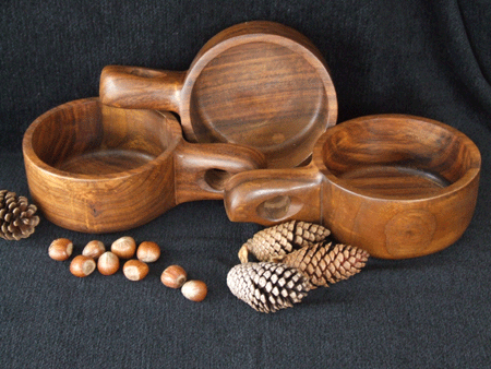 bushcraft bowl large rosewood