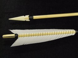 bushcraft longbow arrow