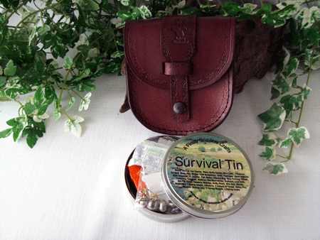 possibles pouch with survival tin