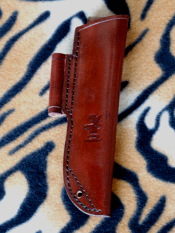 traditional leather sheath